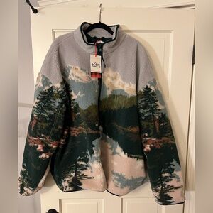 Woolrich Nature Print Fleece Jacket